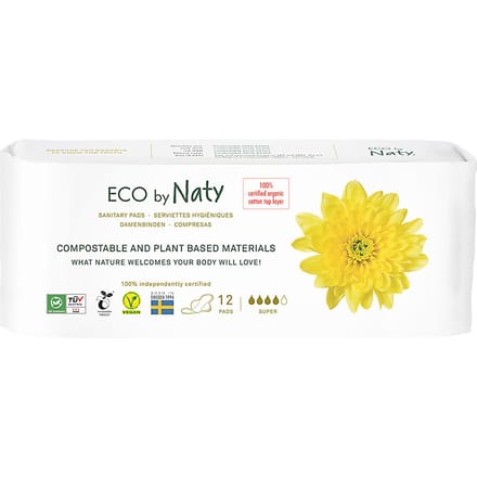 Naty, maandverband, super, 12 pakken