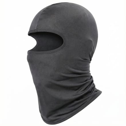 Somstyle Helmmuts - Balaclava - Motor / Scooter Bivakmuts - Donkergrijs