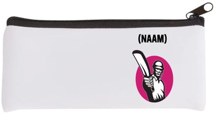 Akyol - cricket met eigen naam Etui - Cricket - cricketer - sport - 20 bij 9 cm