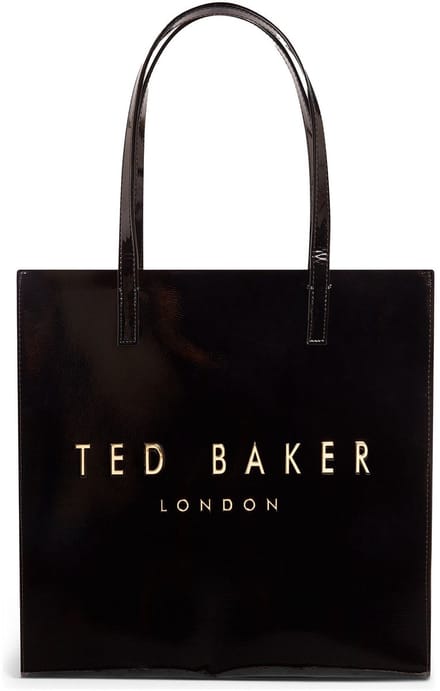 Ted Baker shopper Crinkon Crinkle Icon Bag Black zwart