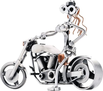 Moeren beeldje: Motor sexy dame