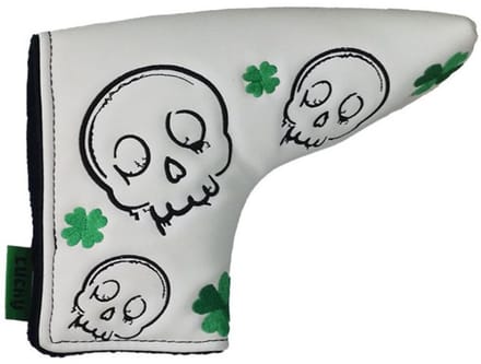 Legend Putter Headcover Lucky Wit Groen