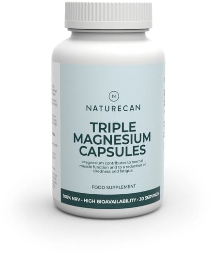 Naturecan Magnesium Bisglycinaat Complex 3-in-1 Capsules - 90 capsules - Met Malaat en Lactaat