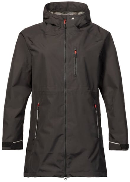 Zwarte lange dames regenjas Sardinia van Musto L