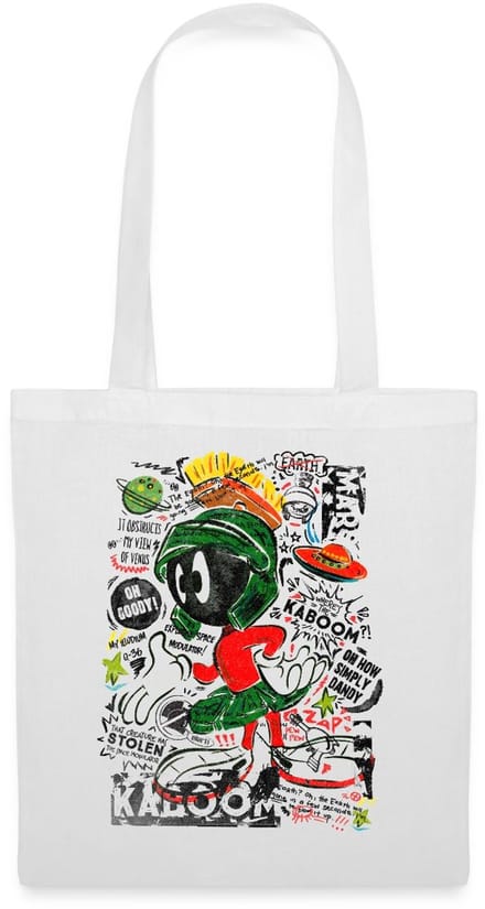 Looney Tunes Marvin The Martian Tas Van Stof Schoudertas