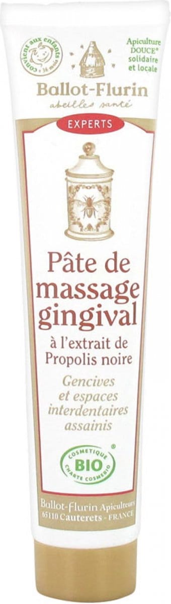 Ballot-Flurin Gingivale Massagepasta met Organisch Zwart Propolisextract 75 ml