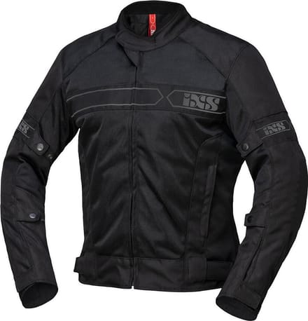 IXS Evo-Air Zwart Textiele Motorjas - Jas