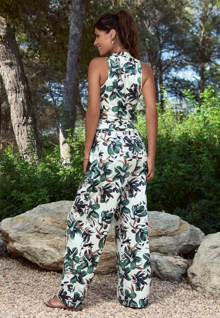 Chic by Lirette - Palazzo pants Bastimentos - Beige - XS