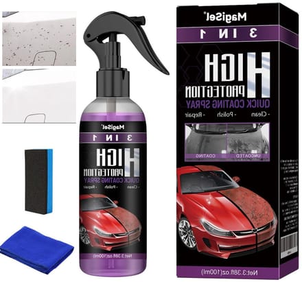 Effectieve Coating Spray voor Auto's - Langdurige Glansbescherming - Keramische Coating - 100 ml