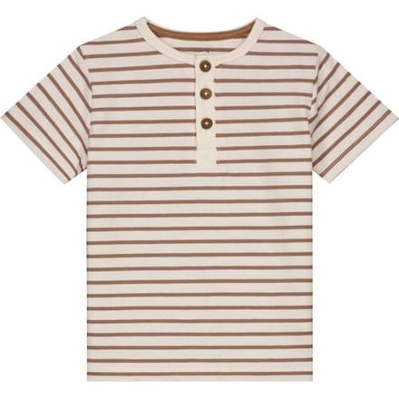 Prénatal peuter T-shirt Light Mud Brown 80 heren