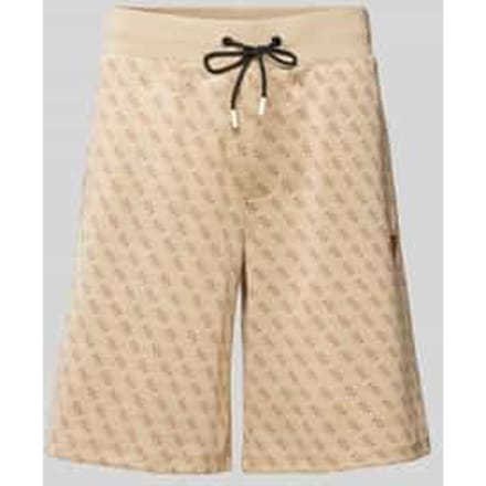Regular fit korte broek met labelbadge, model 'KORBIN'