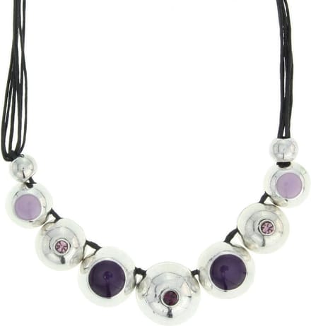 Behave Korte ketting met ronde kralen