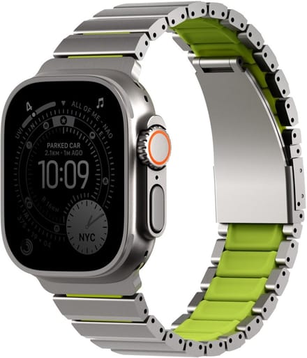 Uniq Strova Flex Strap Voor Apple Watch 44 45 46 49Mm Serie 1 2 3 4 5 6 7 8