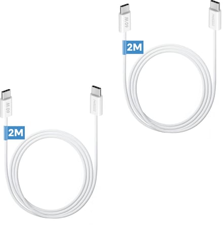 Oplaadkabel - Usb C naar Usb C - 60W - 480Mbps - 2 meter