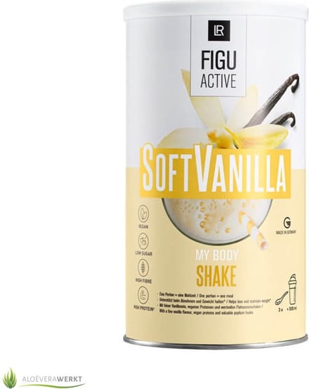 LR figuactive Shake Vanille smaak. Bodymission Figuactive. Afslank. Maaltijdvervanger