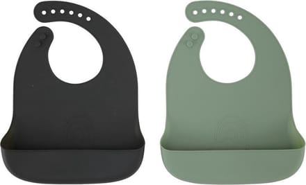 By Lille Vilde Rainbow Sage & Forest 2 Stuks Silicone Slab LV-BIB-96