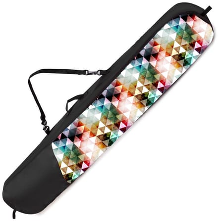 FEROCITY Snowboardhoes 170 cm - Snowboardtas voor boards tot 165 cm - Waterdicht - Met schouderband - Driehoeken