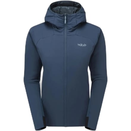 Damesjack met capuchon Rab Xenair Alpine Flex
