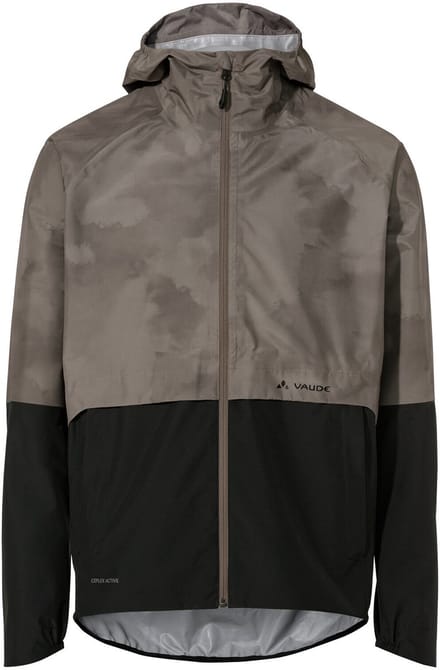 Vaude Bike Loamer Rain Jas Bruin,Grijs M Man