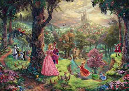 Schmidt Disney Princess - Sleeping Beauty/Doornroosje Puzzel - 1000 stukjes