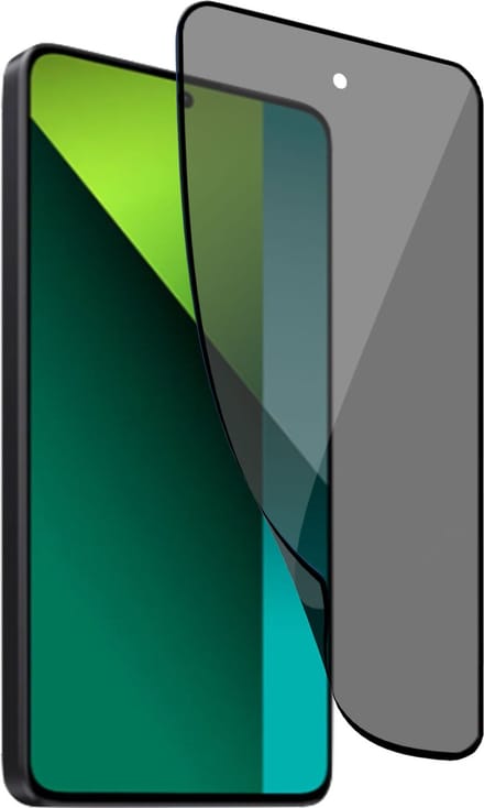 Geschikt voor Xiaomi Redmi Note 13 Pro / POCO M6 Pro - Privacy Screenprotector - Beschermglas Folie - Privé GuardCover