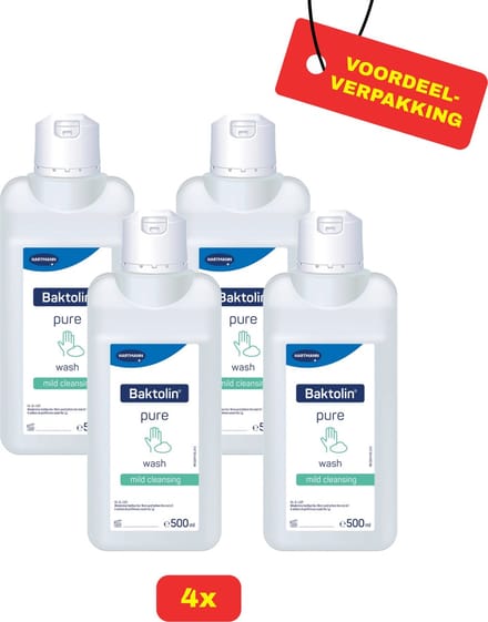 4x - Baktolin pure 500 ml - Voordeelverpakking!