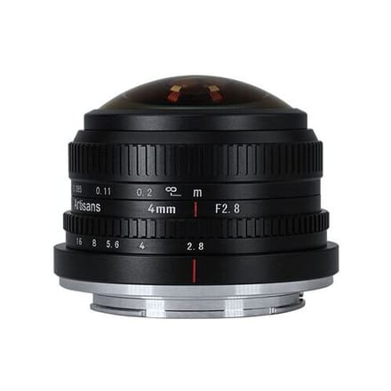 7Artisans 4mm f/2.8 fisheye  Sony E-montage