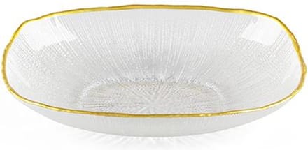 BRICARD REXY SCHALEN SET | 15 CM. TRANSPARANT-GOUD 6-DELIG