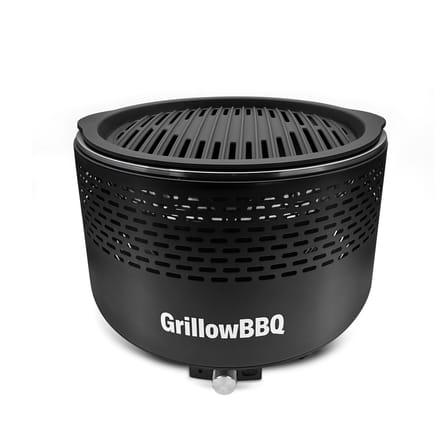 Grillow One™ – Rookarme Barbecue voor Balkon & Tuin – Draagbaar – Met Ventilator