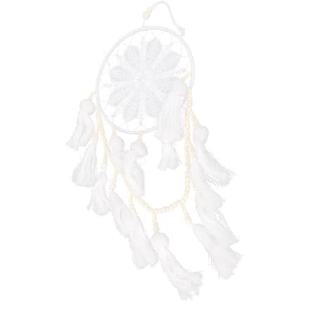 Handgemaakte Dromenvanger Feeënlichtjes Decoratie Ornament Huis Auto white