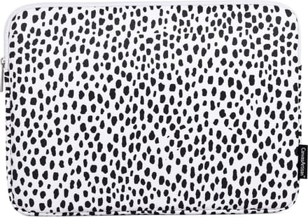 Laptophoes 15.6 Inch GV - Laptop Sleeve - Panterprint Wit
