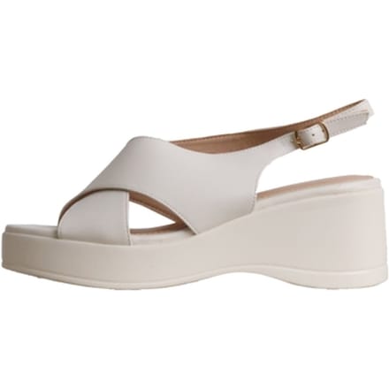 Sandalen met plateauzool en riempje van R and BE