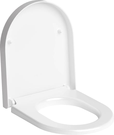 Clou (New) Hammock toiletzitting met deksel, soft-closing, wit