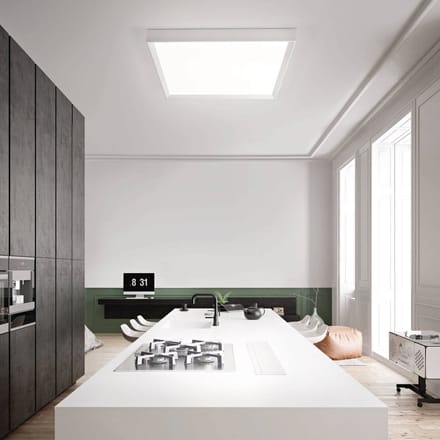Linea Light LED plafondlamp Tara Maxi, 74 cm x 74 cm