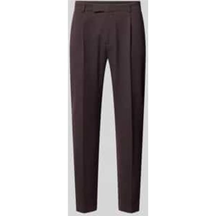 straight fit broek met viscosemix model 'Salto'