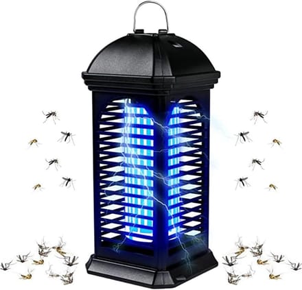 Effectieve Anti-Muggenlamp - 15 W UV Insectendoder voor Binnen en Buiten - Bereik tot 140 m²