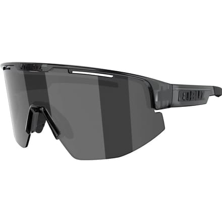 Bliz Matrix Bril Crystal Black Smoke & Silver Mirror Lens
