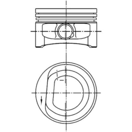 Zuiger KOLBENSCHMIDT 94 773 600