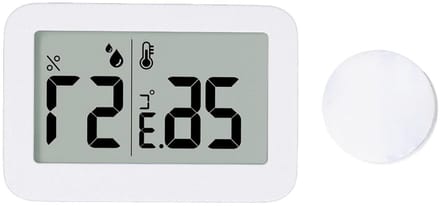Thermometer Hygrometer Meter - Luchtvochtigheid Sensor - Klimaat Monitoren - Groot LCD Display - 6x4x2 cm - Groen
