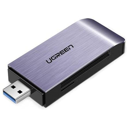 Ugreen Serie - Kaartlezer - 4-in-1 - USB 3.0 - Grijs