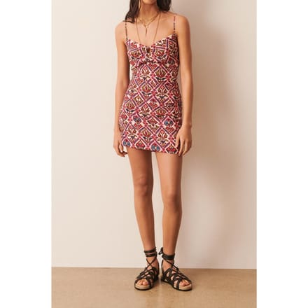 BA&SH Robe Veda Ecru Taglia: L | Abiti Mini Outlet | Donna | Marrone