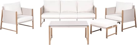 NOLA - Loungeset 5-zits - Beige - Aluminium