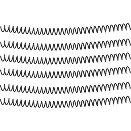 20 stuks Spiraalbinding Ring Grote Capaciteit Rugkam 30 Gaten 13 mm Diameter Set Kit Zwart gray