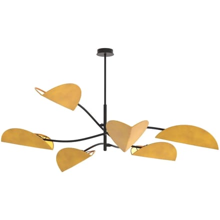Plafondlamp met 6 gloeilampen Emibig Lighting Lotus