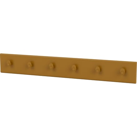 Montana Hakenlijst met 6 haken - Amber
