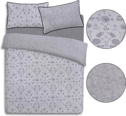 Game of Thrones - Grijs Beddengoed 200x200 OEKO-TEX STANDARD 100