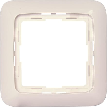 Afdekraam 1-voudig - Zuiver Wit - Optimaal Design voor Schakelaars