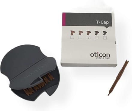 Oticon T-cap licht bruin