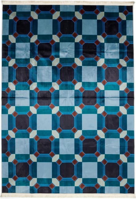 ESSENZA Teade Vloerkleed Nightblue - 120x180 cm