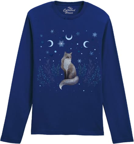 Vos Winter Fox The Coloured House Longsleeve T-shirt M